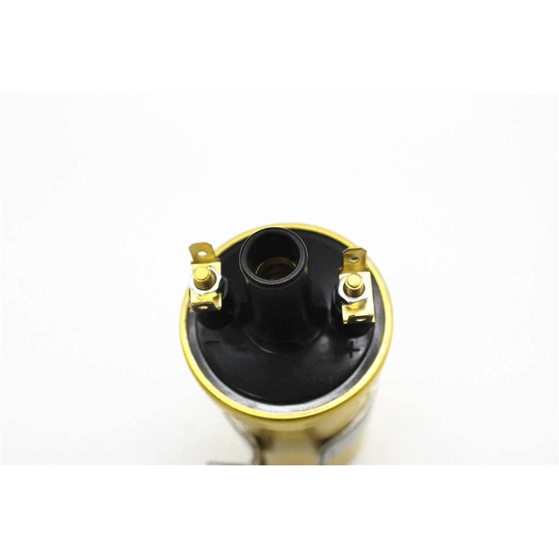 1pc SHLPDFM Standard 12v Sports Ignition Coil Gold colour Fits