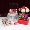 24PCS 7 x 4 3/8 x1 1/2Inch Clear Cookie Boxes