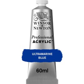 Winsor & Newton Professional Acrylic Colour, 60 ml - Ultra Blue