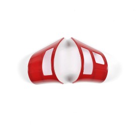 car-king888 ABS Red Steering Wheel Button Frame Trim Accessories For Corvette C6 Z06 2005-13