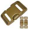 aYrap Side Release Plastic Buckle 1.5 Inch for 1.5''(38mm) Webbing,