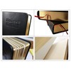 Thick Leather Journal for Men Women, Black Notebook Leather Notebooks