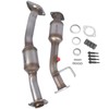 NEWZQ Front & Rear Catalytic Converters Set Compatible with Nissan