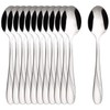 GRÄWE Stralsund Coffee Spoons, Set of 12, Small Stainless Steel