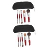 Baluue 2 Sets Essential Makeup Brush Set Makeup Tool Cosmetics