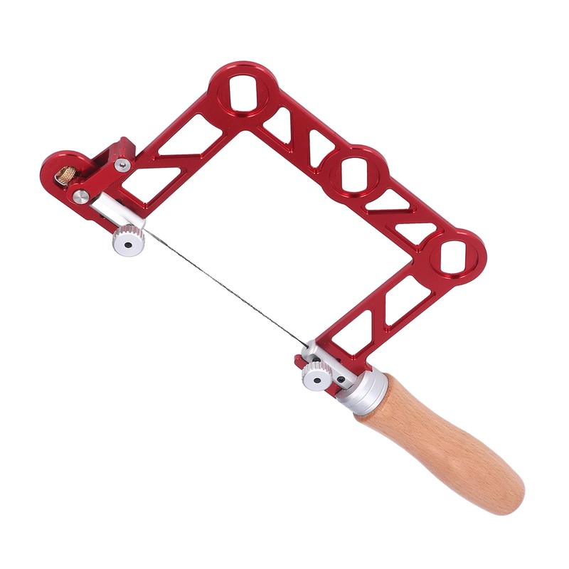 Mini Woodworking Hand Saw U Shape Wooden Handle Coping Saw