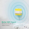 GL.iNet WiFi Router Holder Wall Mount with Screws, Compatible with
