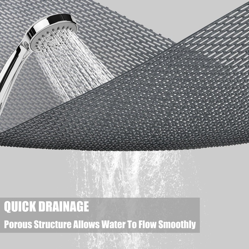 Mofonky Non Slip Shower Mat: 47" X 32" Extra Large