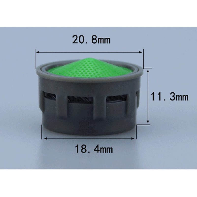 6 PCS Faucet Aerator Plastic Replacement Parts Plastic Insert Sink