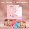 5 pcs Pink Collagen Masks, Pink Collagen Gel Mask, Deep