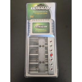 Ultralast Battery Charger Model ULCC4H Universal Quick Charger
