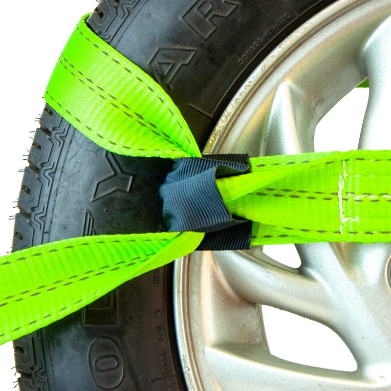 VULCAN 8-Point Vehicle Tie Down Kit with Snap Hook on