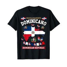 Republica Dominicana For Women & Hispanic Dominicano Flag T-Shirt