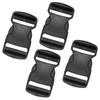 IRYNA 4 Pcs 30mm Plastic Adjustment Buckle Quick Side Release