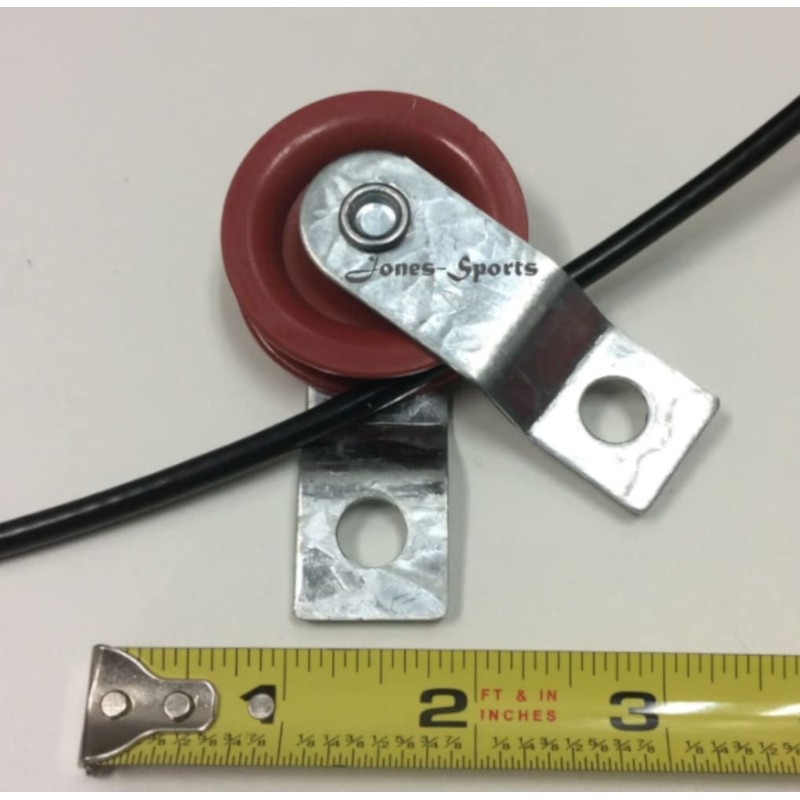 Pulleys & Zinc Carabiner Snap Clips Netting Baseball Batting Cage