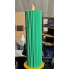 Power Rangers Green Candle Tea Light With Gold Candle Stick