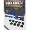 AMZCNC 12 Ton Hydraulic Crimping Tool with 9 Standard American