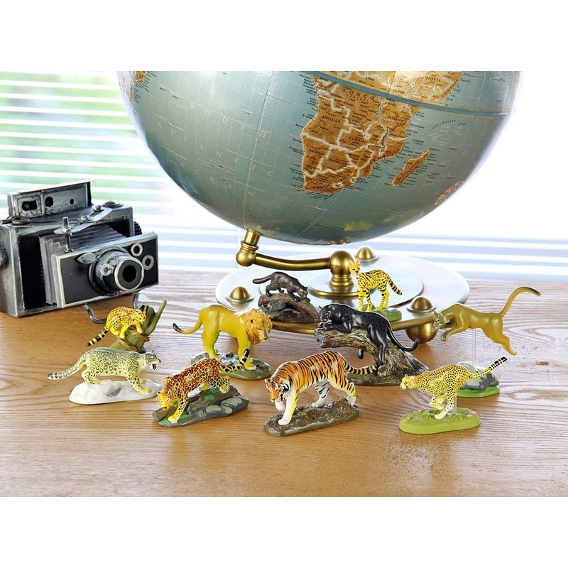 立体図鑑リアルフィギュアボックス ワイルドキャット ネコ科動物