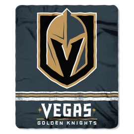 The Northwest Company Unisex's 1NHL031020029RET Las Vegas Golden Knight Printed Fleece Throw, Multicolor, One size