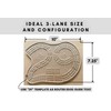29 Design Cribbage Board Template 3-Track Heavy Duty Acrylic Jig