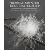 Goose Down Fiber Comforters 100% Cotton Shell King Size Comforter