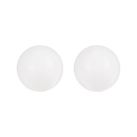 sourcing map 2pcs PA6 Nylon Solid Plastic Balls 25mm G3 Precision Bearing Ball