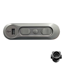 Power Recliner Kaidi 5 Button 5 Pin Switch Hand Control Model KDH127H-001 Replacement with USB Port