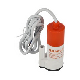 wellenshop - Kleine Tauchpumpe 12 Volt 16 l/min, Förderhöhe bis 2 m, Bilgepumpe Wasserpumpe Mobile Pumpe für Boot Wohnwagen Wohnmobil Camping...