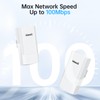 Wireless Bridge with 2 Brackets, UeeVii 5.8G Point to Point