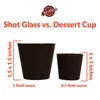 Lang’s Chocolates Dark Chocolate Dessert Cups – 64 Count Box