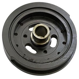 Speedway Motors Small Block Fits Chevy 400 Harmonic Balancer, 8 Inch, Plain Steel