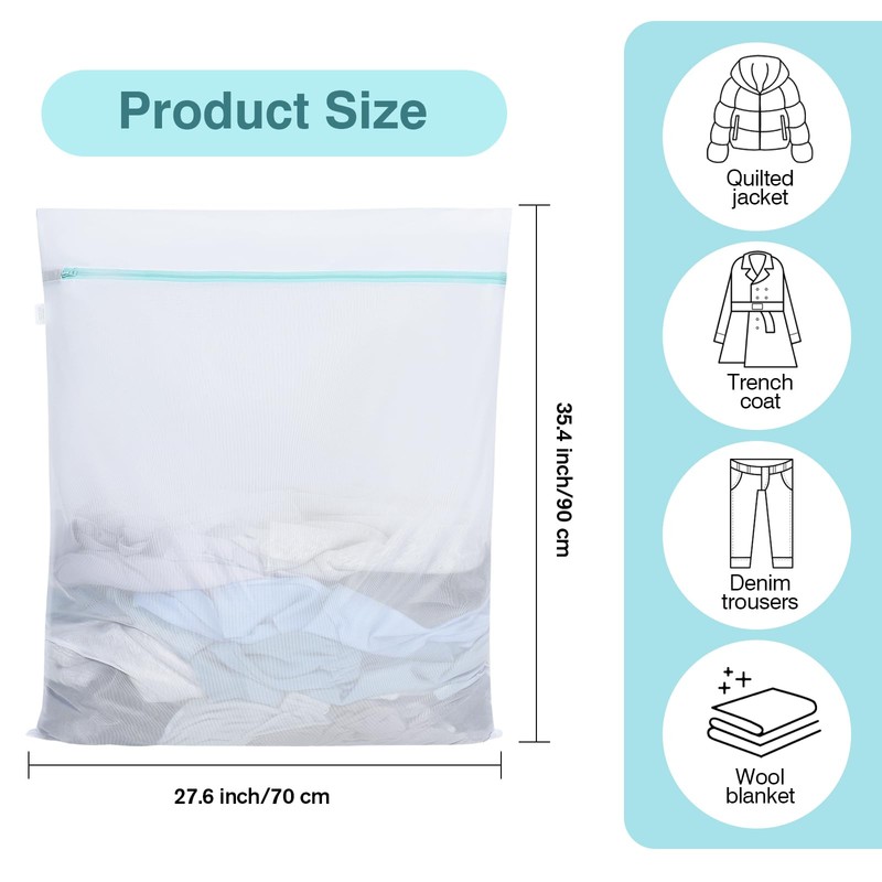 OTraki Large Laundry Net 70 x 90 cm Extra Large