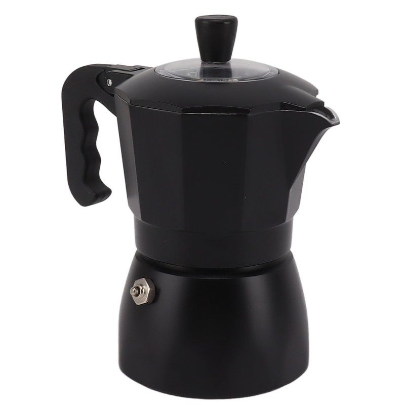 Moka Pot Italian Coffee Maker Easy To Operate Aluminum Coffee