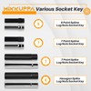 MIKKUPPA Spiked Lug Nuts Key - Soild Socket with 19mm