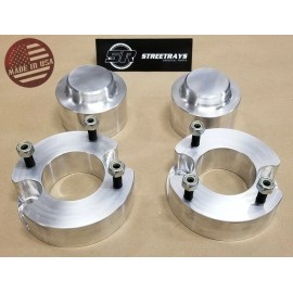 StreetRays [Originals] [SR] 2.5" Front & Rear Billet Leveling Spacer Lift Kit 02-09 Chevy Trailblazer