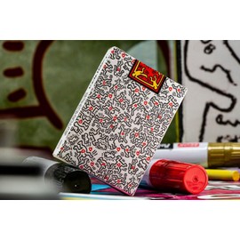 theory11 Keith Haring Premium Playing Cards, Poker Size Standard Index