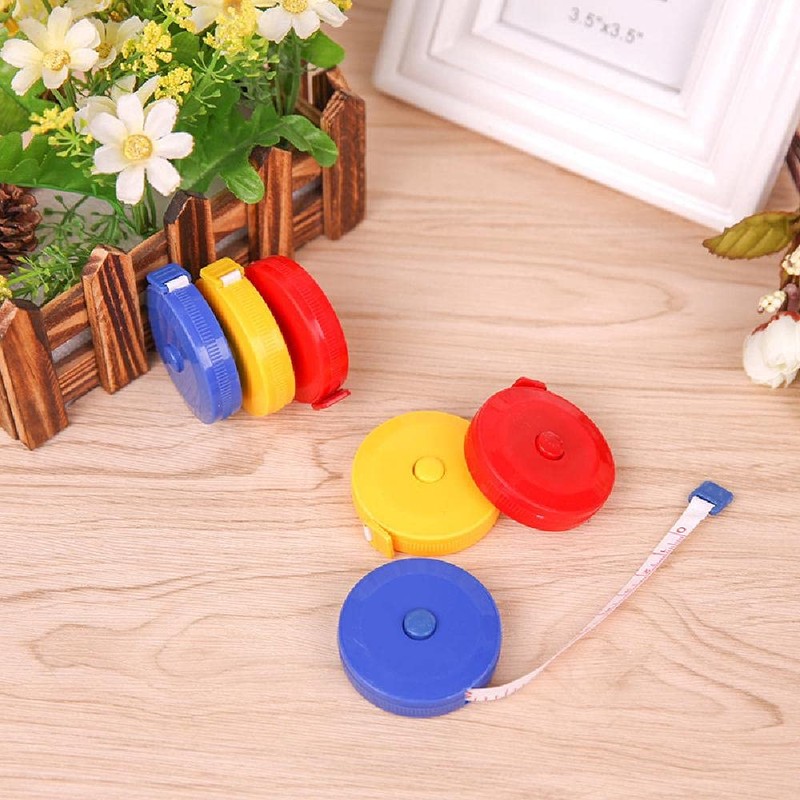 SEIWEI 1 x Soft Retractable Tape Measure 60 Inches, Double