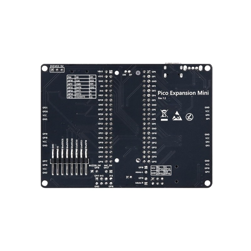 Pico Expansion Mini Board for Raspberry Pi Pico - Compatible