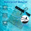 Orientation Compass, Waterproof Map Case with Emergency Whistle, Navigation Compass