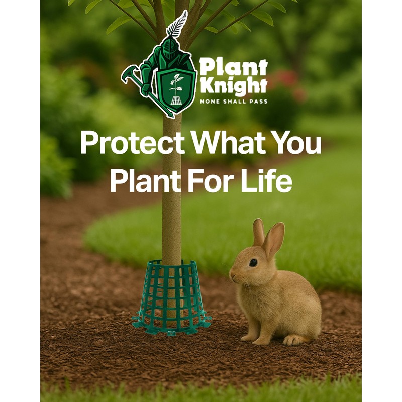 Plant Knight Sapling Protector 6-Pack – Tree Trunk Protector Guards