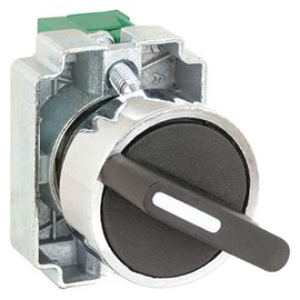 Selector Switch, 2 Pos, Standard, 22Mm