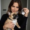French Bulldog Keyring Gifts for Dog Mum, Funny Keychain for