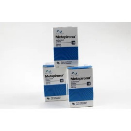 3 cajas de Metamizol Sódico 500mg Lab. Avitus 30 tabletas