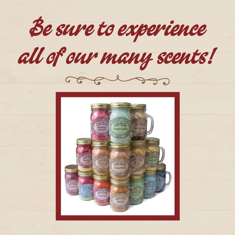 Our Own Candle Company, Banana Nut Bread Scented Mason Jar