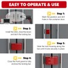 TULMTT Upgrate Shipping Container Lock Box, Shipping Container Door Lock
