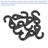 M METERXITY 20 Pack Plastic Camping Hooks - Camping Hook