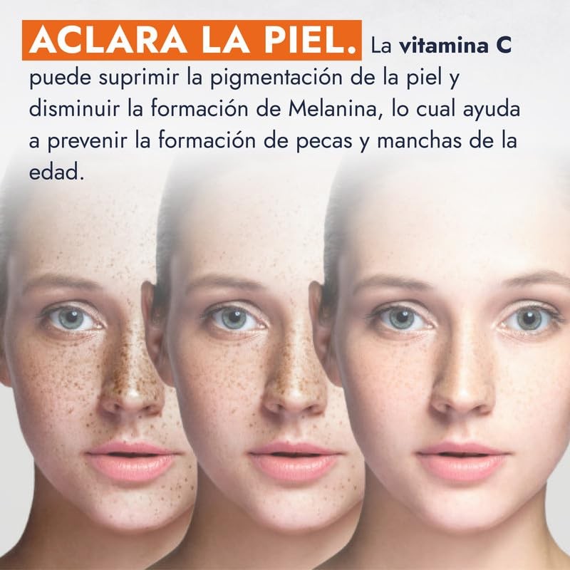 Hebbe - Vitamina C Fosfatada, Antioxidante y Aclarante para Cosméticos,