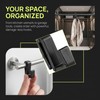 Warmhm 20 Pack Plastic S Hooks for Hanging S Shaped