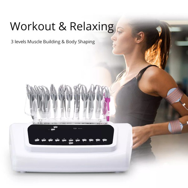 MYCHWAY 2 in1 EMS Microcurrent Muscle Stimulation Machine Pain Relief