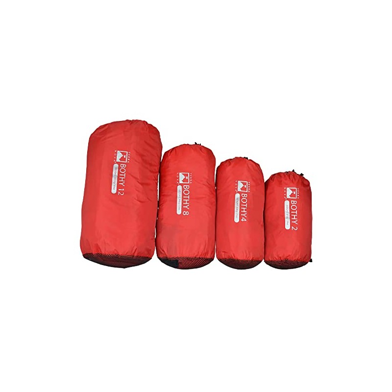 Terra Nova Unisex Adults Bothy 4 Emergency Storm Shelter, Red,